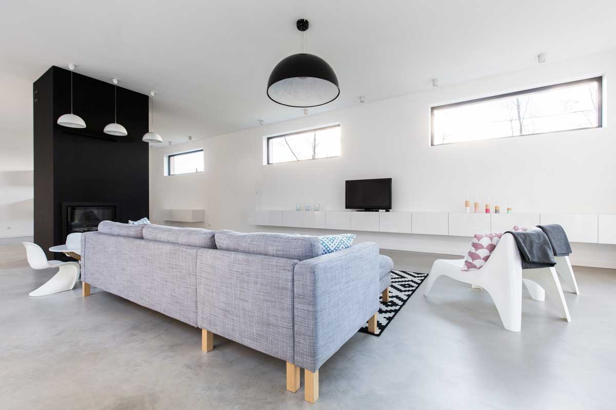 Modern Living Room Interior With Minimalist Design